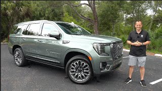 Is the 2024 GMC Yukon Denali Ultimate a BETTER luxury SUV than a Cadillac Escalade [upl. by Arracat]