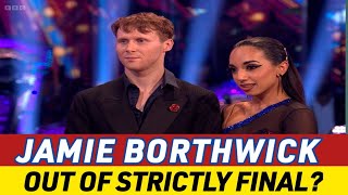 Strictlys Jamie Borthwick OUT of the Final Shocking Updatequot [upl. by Eltrym227]