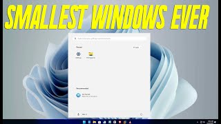 Install The Smallest Windows 11 23H2 on Any PC [upl. by Leeann516]