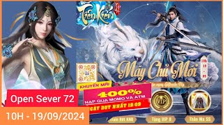 Game Lậu Mobile  Tiên Kiếm Kỳ Hiệp  Open Sever 72 andios  10H ngày 19092024  Free Code Khủng [upl. by Sheldon]