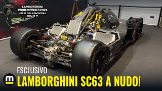 LAMBORGHINI messa A NUDO ecco I SEGRETI della SC63 [upl. by Haisi]