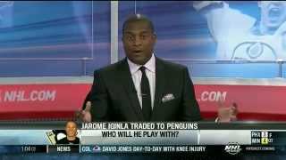 Jarome Iginla Traded to Penguins [upl. by Owens]