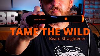 Beard Straightener from Tame The Wild  Affordable Alternative to the Kuschelbar [upl. by Seema442]