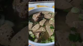 ox tail pho 😀 Vietnamese food soup 🍲😋 [upl. by Ahsilrak]