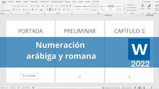 🔵 Tesis  Mismo documento con numeración romana y arábiga [upl. by Harlin]