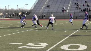 The hardest hit ever Manuals Percy Minor crushes Paducah Tilghmans JD Harmon [upl. by Elatnahc]