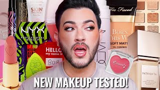 Testing NEW over hyped Makeup launches whats worth the coin [upl. by Dunseath112]