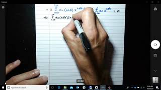 Frobenius Method Bessel equation of order 0 [upl. by Herve]