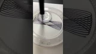 Geometric patterns spirographasmr spirograph geometricpatterns satisfying spiroart asmr [upl. by Pierpont]