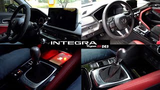 Installing Acura Upgraded Alcantara Steering wheel and Shift Knob on the 2024 Integra Type S DE5 🔥 [upl. by Bj]