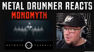 Metal Drummer Reacts to MONOMYTH Animals As Leaders [upl. by Kassia94]