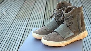 Yeezy BOOST 750 quotLight Brownquot [upl. by Zollie]