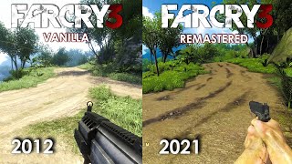 Far Cry 3 Remastered vs Original  PC Ultra Settings Comparison  Part 1 [upl. by Gui]