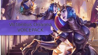 Victorious Orianna Voicepack Skin [upl. by Avuha]