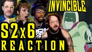 The LIZARD LEAGUE are NOT PLAYING  INVINCIBLE S2x6 REACTION [upl. by Deraj116]