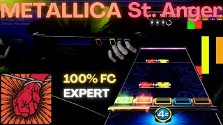 Metallica  quotSt Angerquot 100 FC Expert AntiGhosting mode YARG [upl. by Nahama]