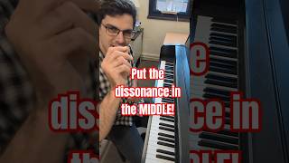 Very simple chord progression with a bit of dissonance in the middle of each chord piano composer [upl. by Jacobo671]