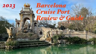 Barcelona cruise port guide and review 2023 [upl. by Salta]