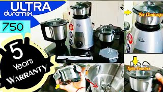 Ultra duramix 750 mixi unboxing amp reviewThe best mixiUltra productsHow to use Ultra products [upl. by Annmarie]