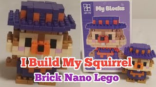 I BUILD MY DALE SQUIRREL Brick Nano Lego [upl. by Rayshell]