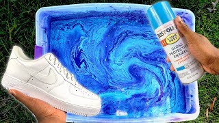 HYDRO Dipping AIR FORCE 1s 💧👟 GIVEAWAY [upl. by Hannover]