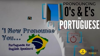 Portuguese Pronunciation for English Speakers I Now Pronounce You [upl. by Oigimer747]