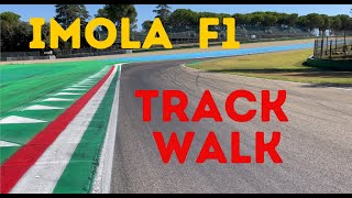 🇮🇹 F1 IMOLA TRACK WALK 🇮🇹 [upl. by Harim]