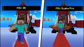 BEDWARS NA LOSOWYM FOVIE minecraft [upl. by Enined378]