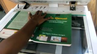 Paper size Reduce Manually from A3 to A4 in work centre 5875  Xerox Workcentre 584558655895 [upl. by Aisinut]