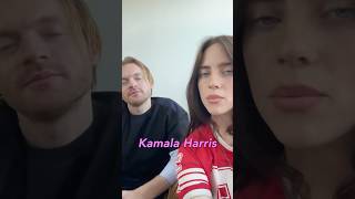 Adin Ross SMOKES Billie Eilish for Kamala SIMPING [upl. by Rosie710]