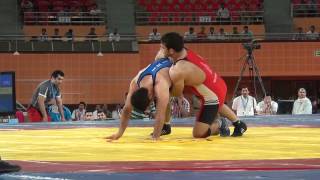 Hariram GranxPrix Narsingh Yadav vs hossein Iran [upl. by Floss]