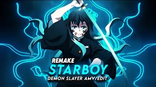 StarBoy Muichiro AMV EDIT Remake🔥 [upl. by Yetak]