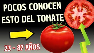 Si TIENES entre 23 y 87 AÑOS debes ver ESTE VÍDEO Beneficios de comer TOMATE  Alimento saludable [upl. by Miranda]