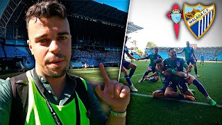 ¡El PRIMER PARTIDO del PLAYOFF de ASCENSO en BALAÍDOS  Vlog Celta Fortuna  Málaga [upl. by Adamec]