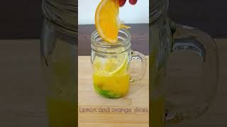 Orange Mojito  Refreshing drink  Mocktail  Faz Recipes [upl. by Leuqim]