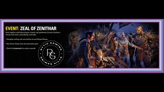 ELDER SCROLLS ONLINE EVENTZEAL OF ZENITHAR 2024 [upl. by Hairem]