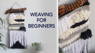 Learn to Weave 3 Basic Weaving Patterns for Beginners [upl. by Sirromal]