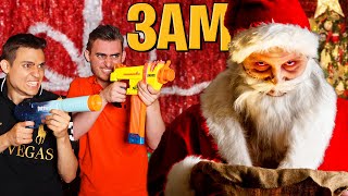 DO NOT HAVE A NERF WAR WITH EVIL SANTA AT 3AMCHRISTMAS [upl. by Ailak411]