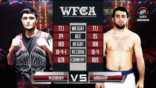 Нурсултан Рузибоев vs Кямран Аббасов  Nursultan Ruziboev vs Kiamrian Abbasov  WFCA 50 [upl. by Nolos779]