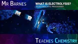 GCSE Chemistry 19 What is Electrolysis [upl. by Ihtak]