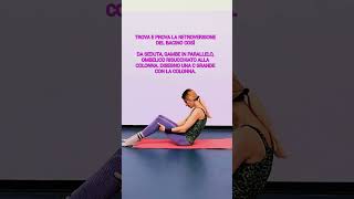 TROVA LA RETROVERSIONE pilatesmat perte stretching [upl. by Yank]