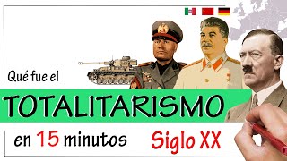 El TOTALITARISMO  Resumen  El Tercer Reich Alemán La Italia Fascista y La Unión Soviética [upl. by Maison855]