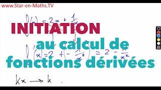 1ère S Initiation au calcul de fonctions dérivées [upl. by Most]