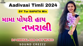 Mama Poyri Haay Nakhrali  Aadivasi Timli 2024  DTS Dy Tur Sapata Mix  DJ Snehal SAG  Dy Music [upl. by Jeane]