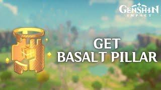 How to Get Basalt Pillar in Genshin Impact 2024  Genshin Impact Tutorial [upl. by Akciret]