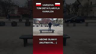 Varşova  Warsaw  Polonya Gezilecek Yerler shorts varsova polonya vlog [upl. by Asilanom108]