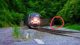 Happy Helpers on a Dirt Train  Amtrak 130 at the Gallitzin Tunnels  a Indiana Train TheTREECAM [upl. by Dinsdale435]