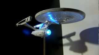 USS ENTERPRISE 1701 REFIT 11000 POLAR LIGHTS [upl. by Jallier]