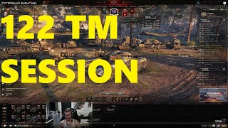 122 TM Session  World of Tanks [upl. by Nightingale]