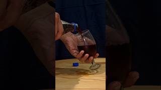 Red Wine With Thumbsup🍷ASMR  shorts asmr satisfying redwine [upl. by Aleafar]